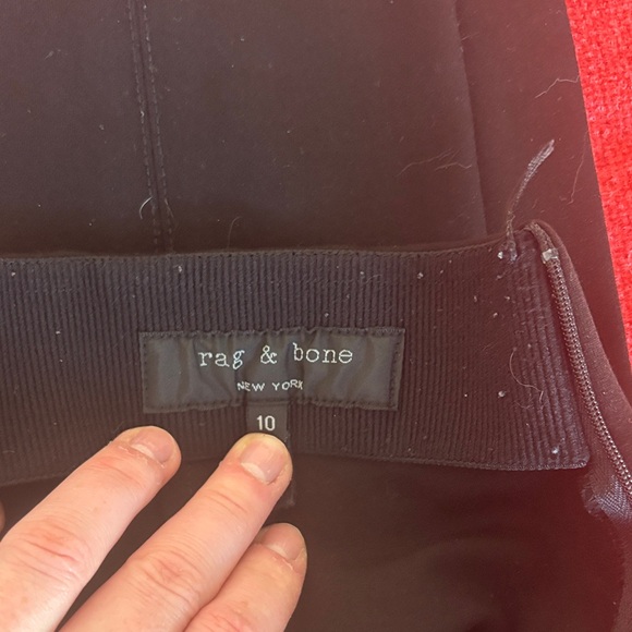 Rag & Bone Classic Black Pants - Picture 2 of 3